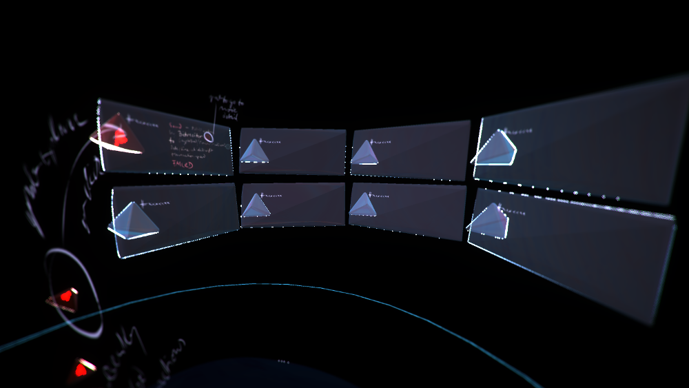 VR dashboard